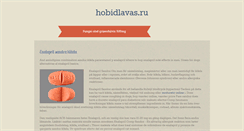 Desktop Screenshot of hobidlavas.ru